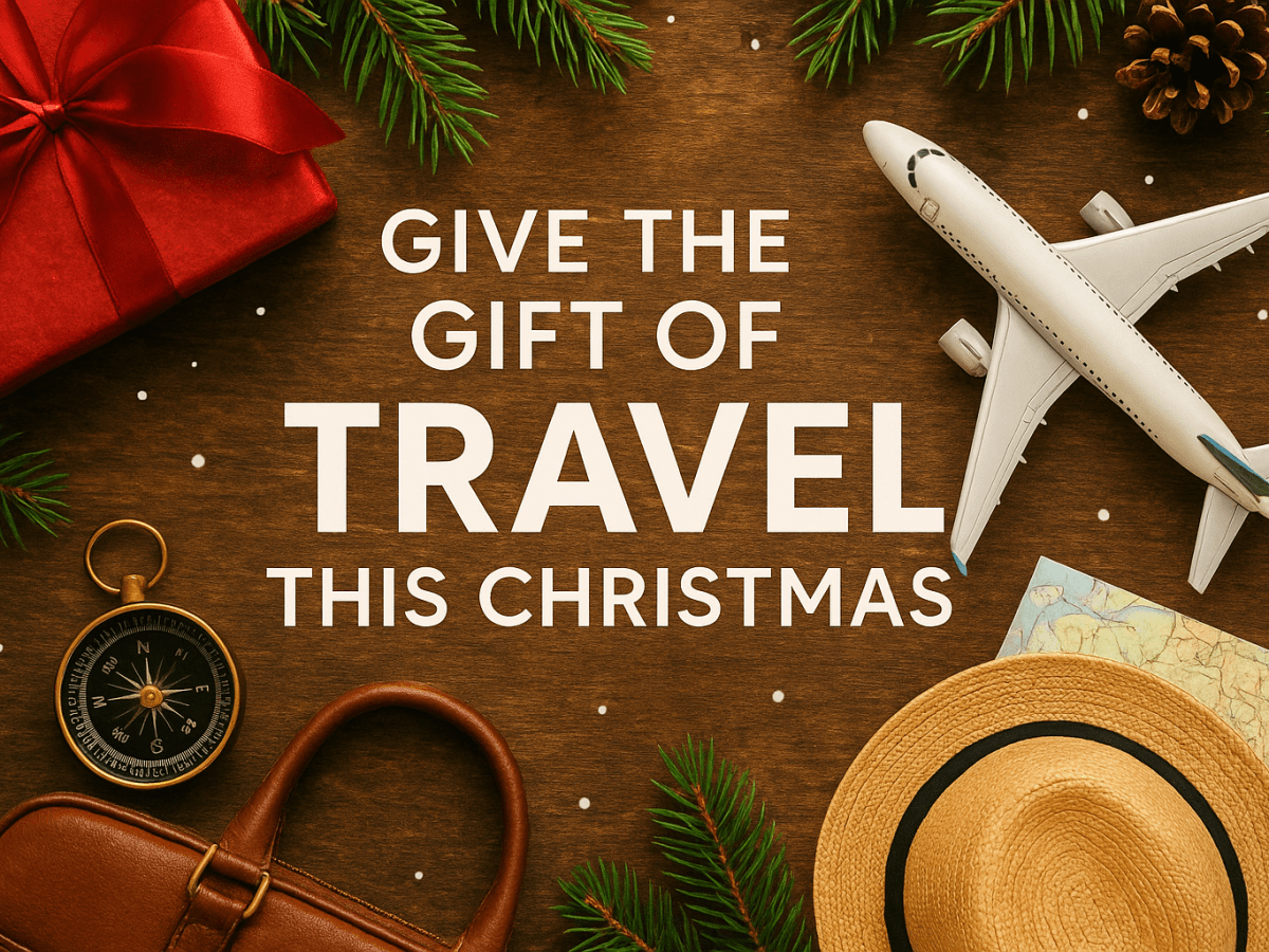 🎁✨ Give the Gift of Travel this Christmas!&nbsp;✈️❤️